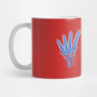 Wheat > Corn Kansas Jayhawks Red Mug